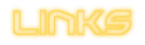 links neon text